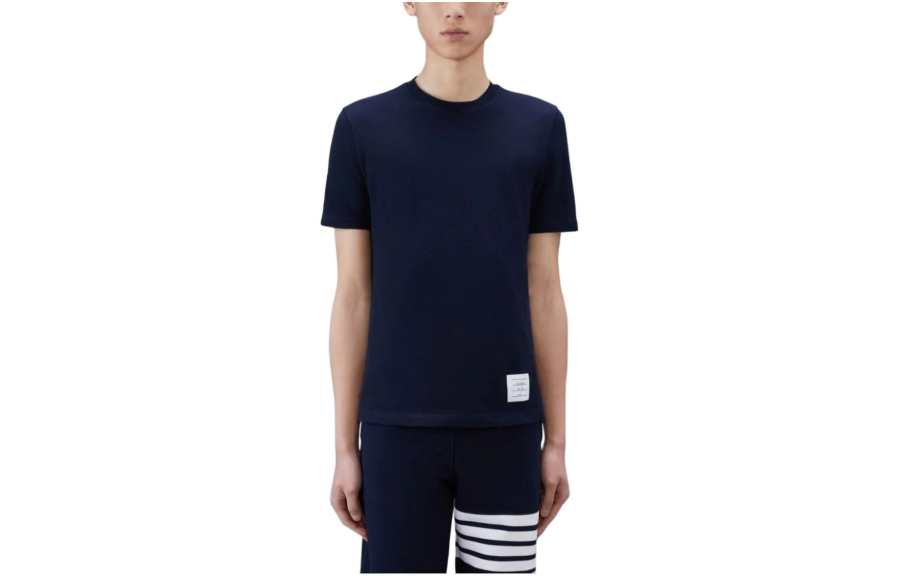 THOM BROWNE THOM BROWNE Classic Pique 4 Bar T Shirt