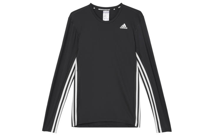 Adidas Adidas T Shirts Men's Black Crew Neck Moderate Straight Fit
