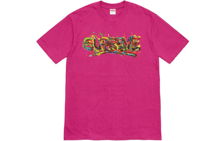 Supreme Supreme Paint Logo Tee