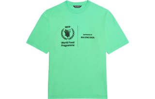 Balenciaga x WFP T Shirt Men's Neon Green
