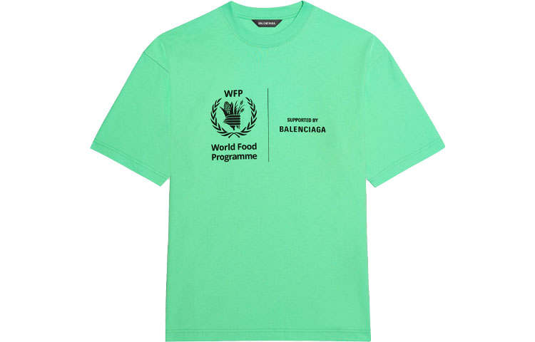 Balenciaga Balenciaga x WFP T Shirt Men's Neon Green