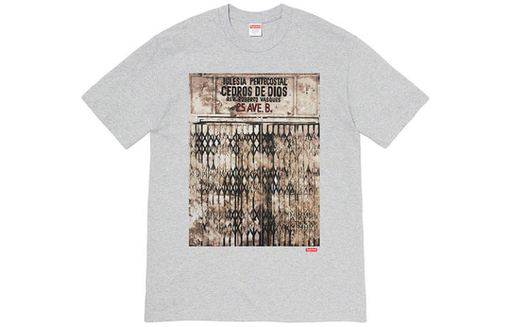 Supreme Supreme Martin Wong Iglesia Pentecostal Tee