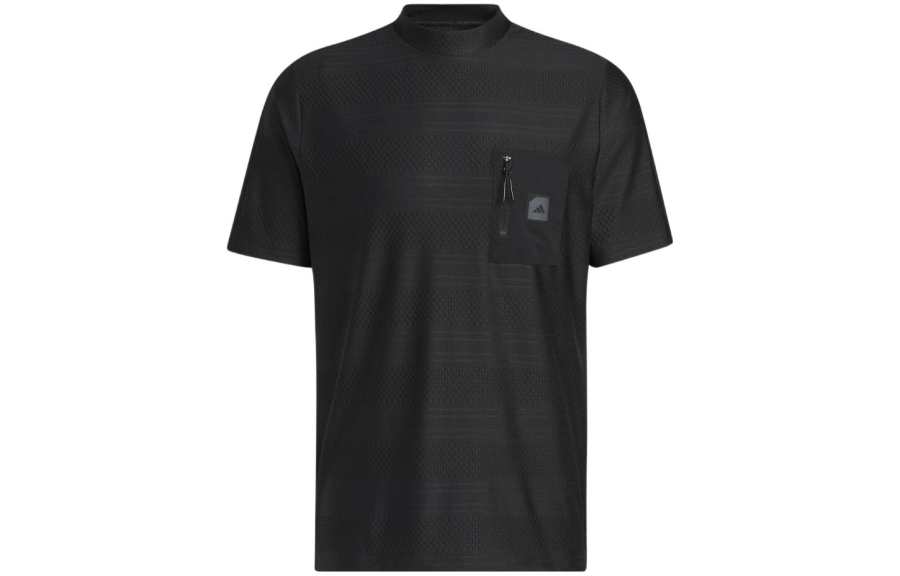Adidas Adidas T Shirts Men's Black Crew Neck Moderate Straight Fit