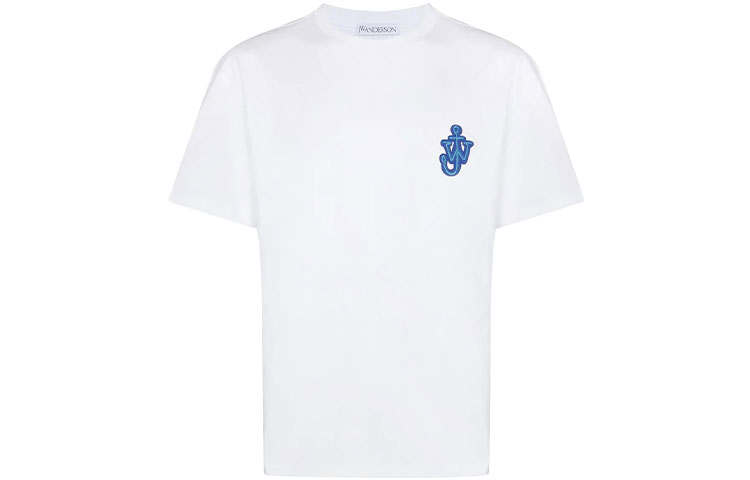 JW Anderson Logo Embroidered Crewneck T Shirt