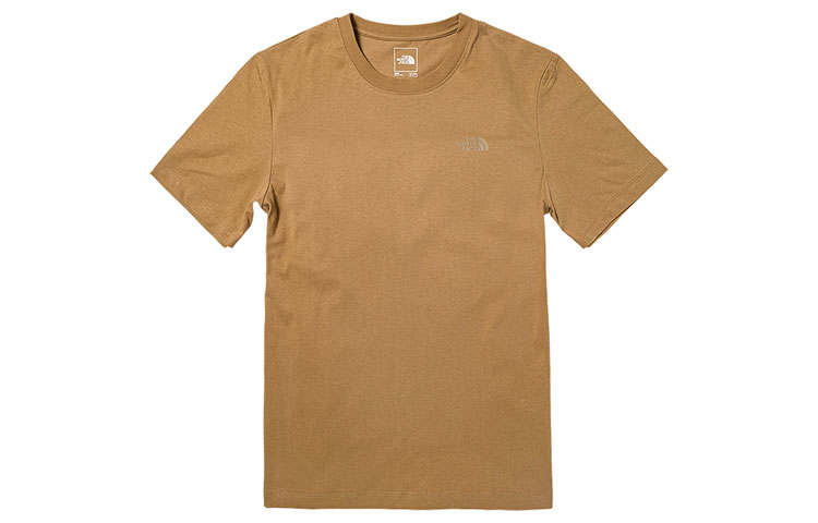 THE NORTH FACE Quick Dry T Shirts Men's Brown