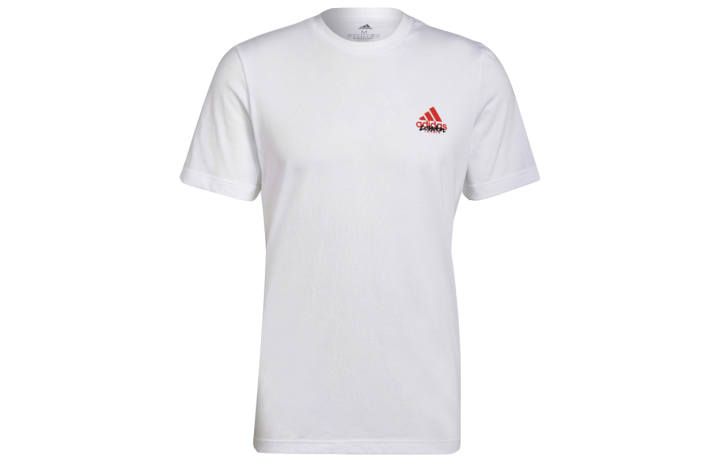 Adidas Adidas Set-in Sleeve T-Shirt Men's White