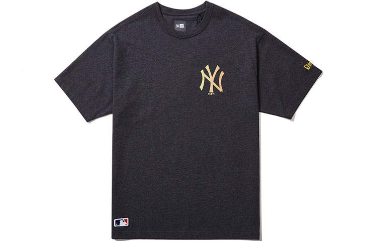New Era T Shirt Unisex Graphite Gray