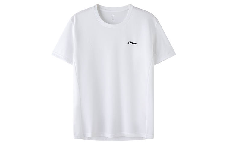 Li-Ning Li Ning T Shirt Men's White Black