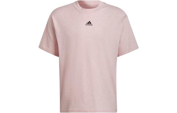 Adidas Adidas Drop Shoulder Sleeve T Shirt Unisex Pink