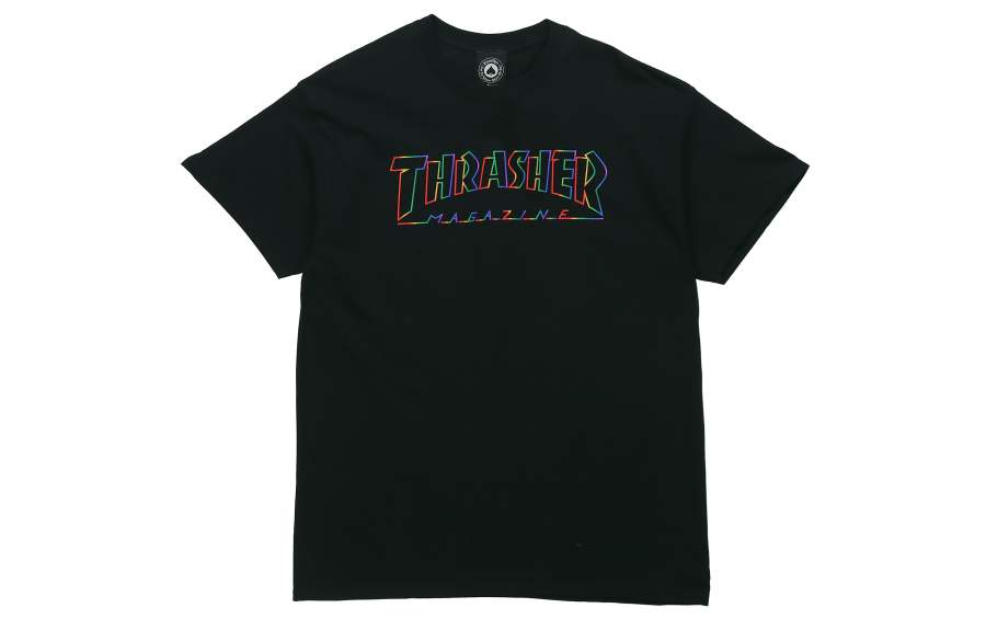 Thrasher Thrasher T Shirt US Version Unisex Black