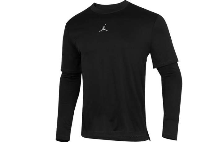 Jordan Jordan Set in Sleeve T Shirt Men's Black