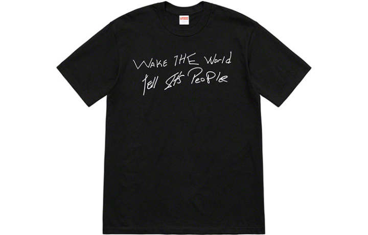 Supreme Supreme Buju Banton Wake The World Tee