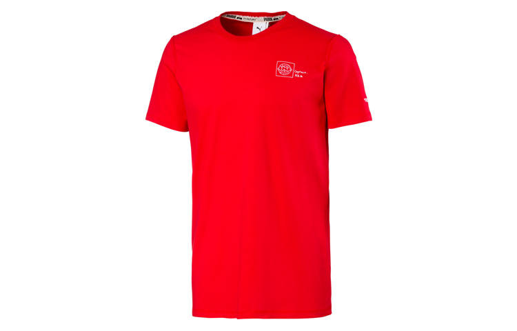 PUMA X TYAKASHA T Shirts Unisex Crew Neck Moderate Straight Fit