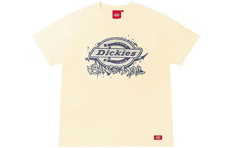 Dickies SS22 Straight Fit T Shirt Unisex Light Burnt Yellow