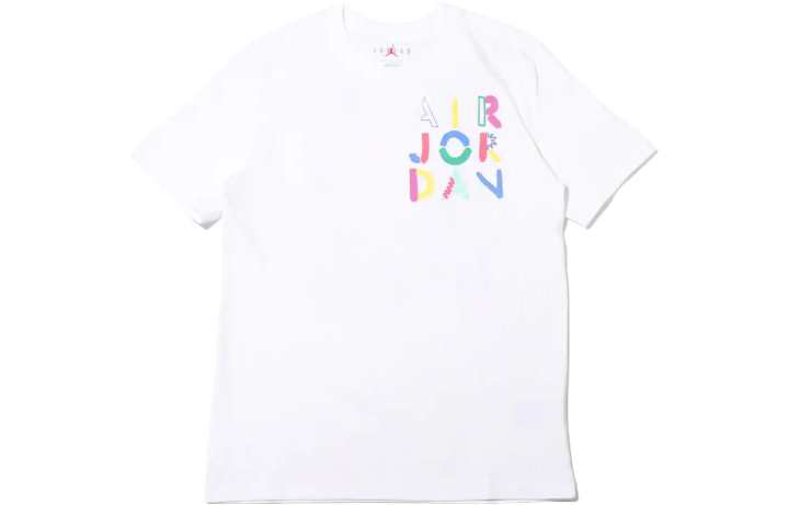 Jordan Jordan T Shirts Men's Crew Neck Moderate Straight Fit