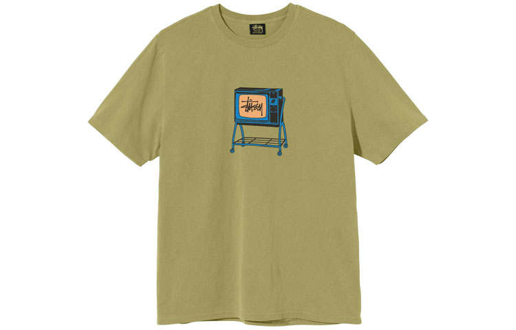 Stussy Stussy Rolling Tv Pigment Dye Tee