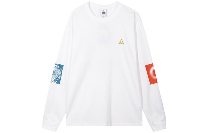 Nike Nike ACG T Shirts Men's White Crew Neck Moderate