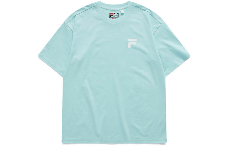 FILA FUSION T Shirt Unisex Ice Pink Green