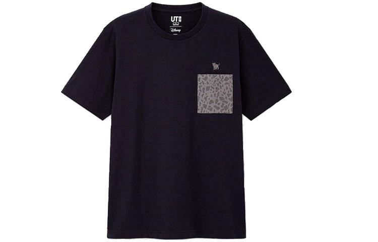 UNIQLO T Shirt Unisex Navy Blue