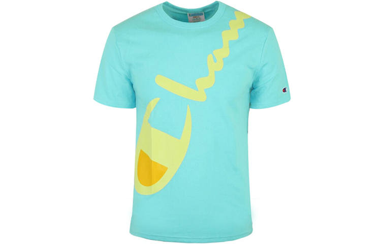 Champion T Shirt US Version Unisex Blue