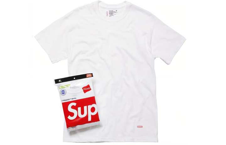 Supreme Supreme X Hanes Tagless Tees 3 Pack
