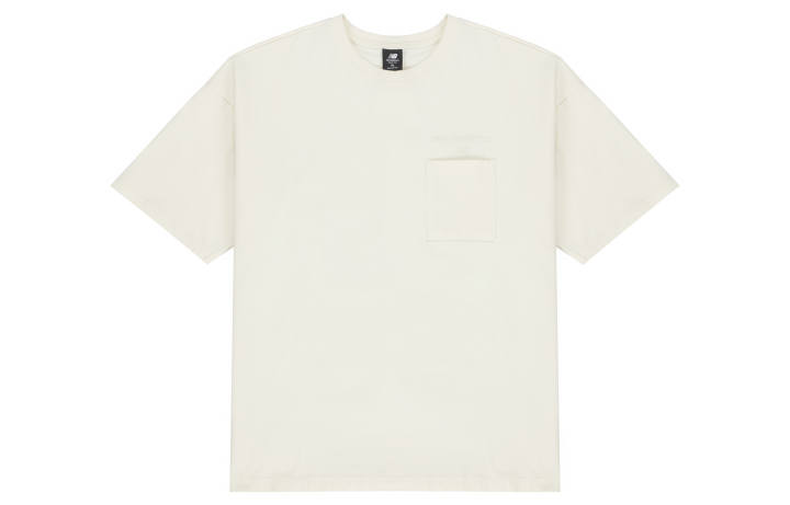 New Balance New Balance T Shirt Unisex Ivory White