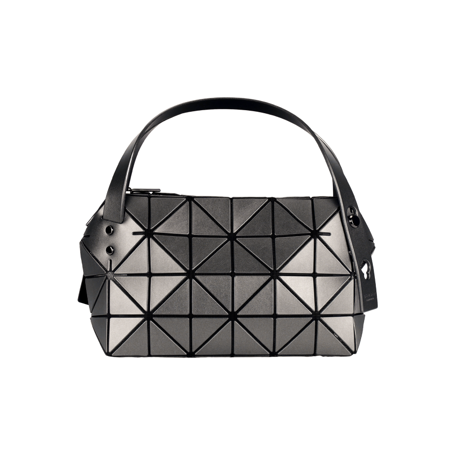 ISSEY MIYAKE PVC Polyvinyl Chloride Resin Boston Bag Handbag Women's Bronze