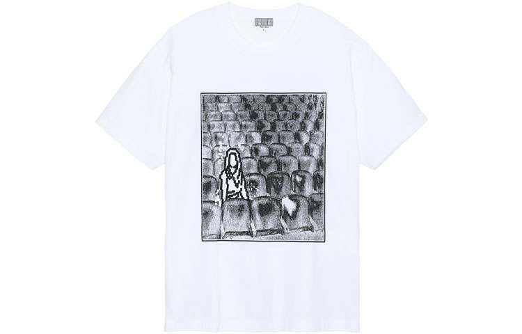 Cav Empt T Shirts Men's Crew Neck Moderate Straight Fit