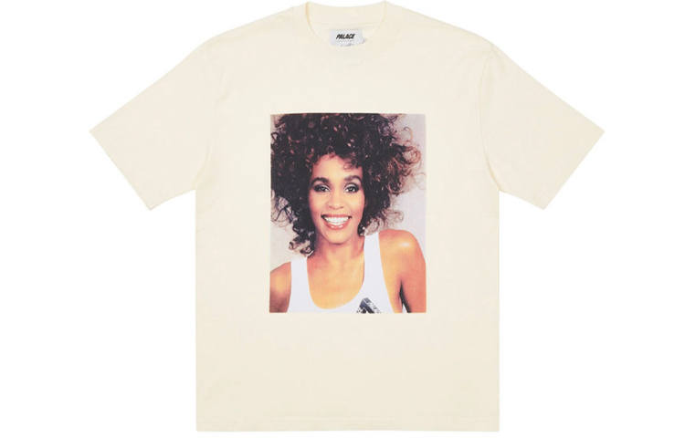 PALACE T Shirts Unisex White Crew Neck Moderate