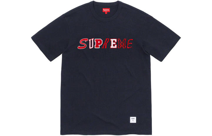 Supreme Supreme Collage Logo S/S Top