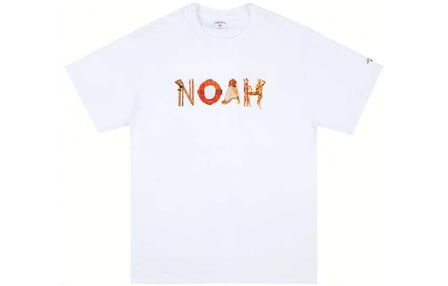 NOAH X Red Earth T Shirts Unisex Crew Neck Moderate Straight Fit