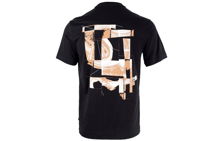 Ermenegildo Zegna T Shirts Men's Black Crew Neck Moderate Straight Fit
