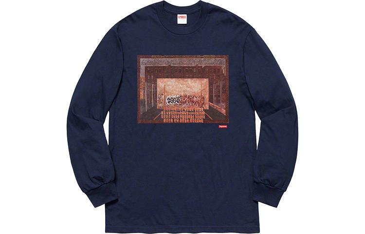 Supreme Supreme FW19 T Shirts Unisex Crew Neck Moderate Straight Fit