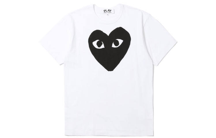 CDG Play Cdg Play Black Heart T-Shirt