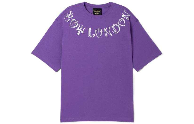 Boy London T Shirt Men's Purple