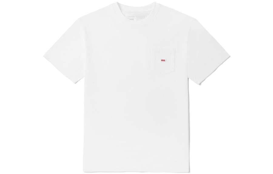 Vans Vans Drop Shoulder Sleeve T Shirt Unisex White