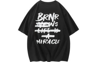 BRNR T Shirts Unisex Crew Neck Moderate Straight Fit