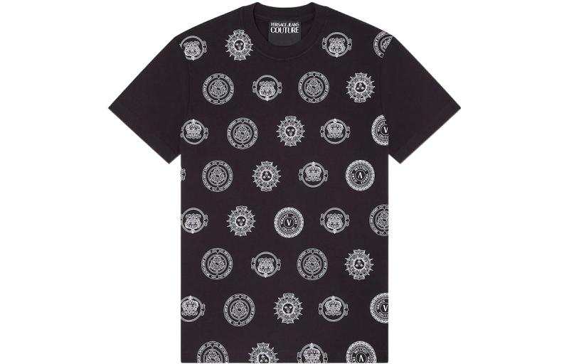 VERSACE JEANS COUTURE SS22 T Shirt Men's Black