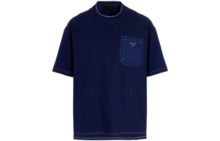 PRADA PRADA SS22 T Shirt Men's Marine Blue