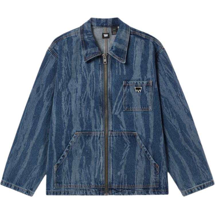 Levis Levis Denim Jackets Men's Blue Lapel Moderate