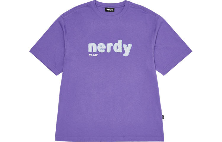 Nerdy SS22 T Shirt Unisex Purple