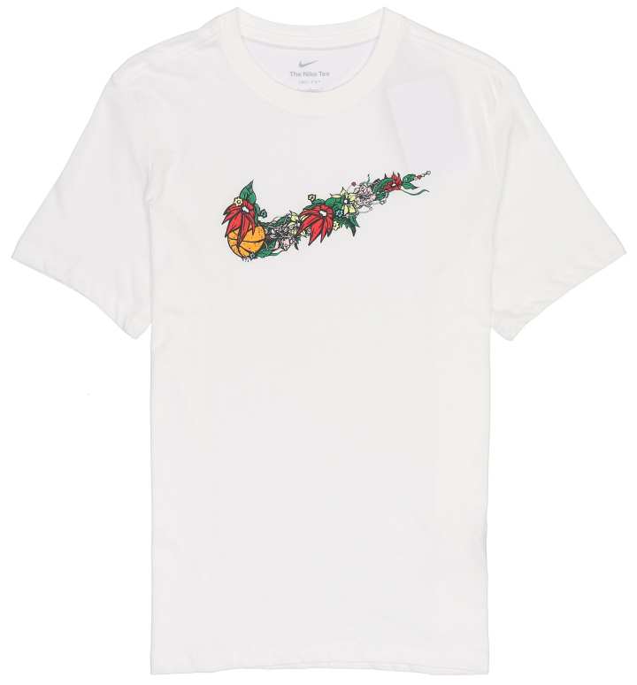 Nike Nike T Shirts Men's White Crew Neck Moderate