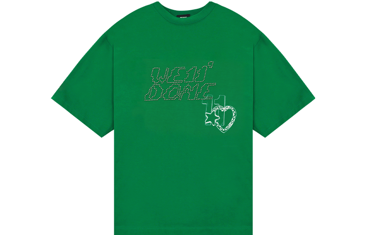 WE11DONE WE11DONE SS22 T Shirt Unisex Green