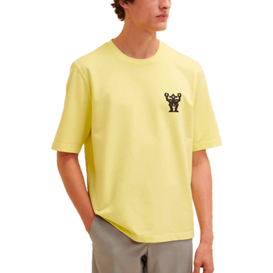 HERMES HERMES T Shirt Men's Lemon Water