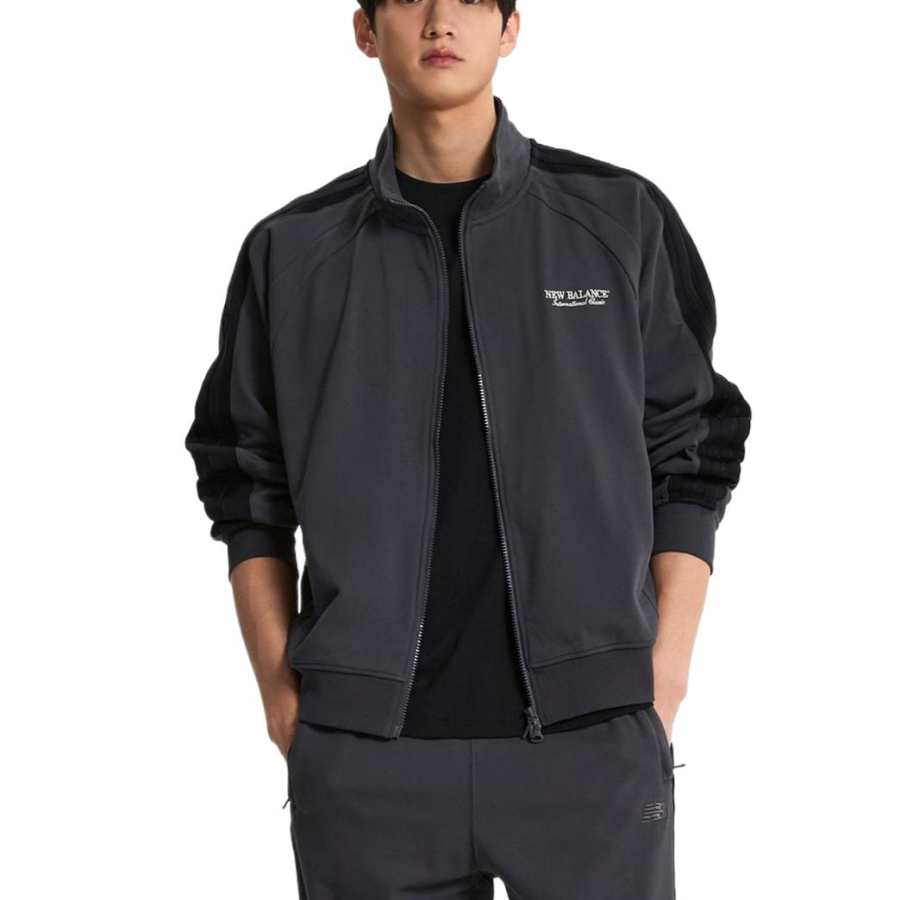 New Balance New Balance SS25 Jacket Unisex Charcoal
