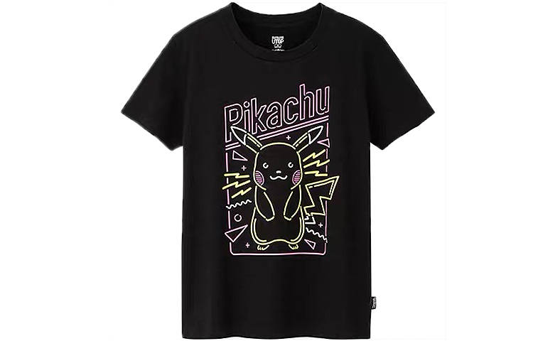 UNIQLO x Pokemon T Shirt Women's Black