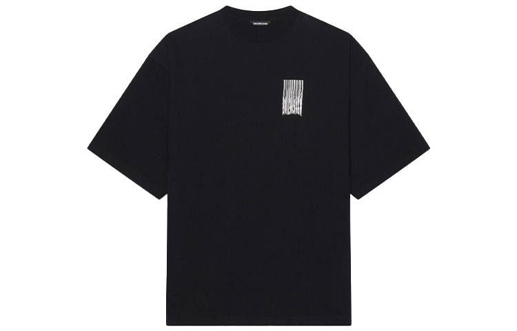 Balenciaga Wide Fit Barcode T Shirt