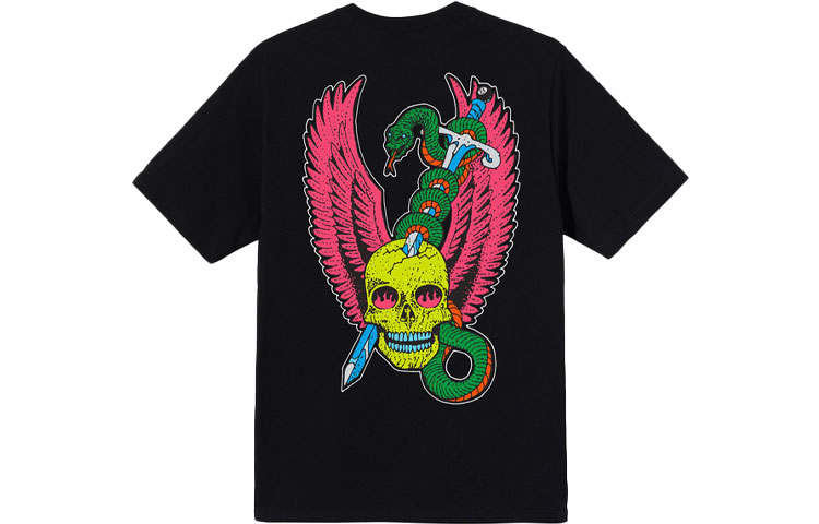 Stussy T Shirts Unisex Crew Neck Moderate Straight Fit