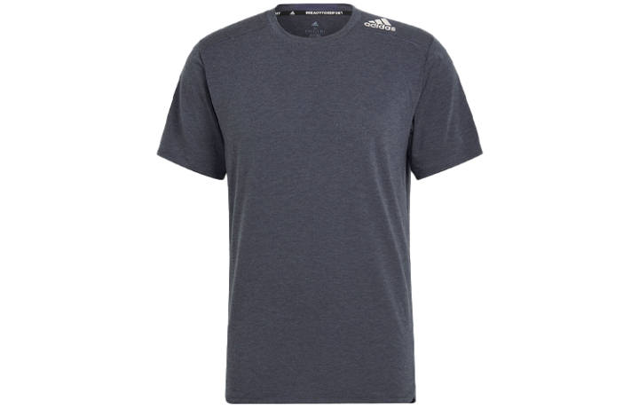Adidas Adidas T Shirts Men's Gray Crew Neck Moderate