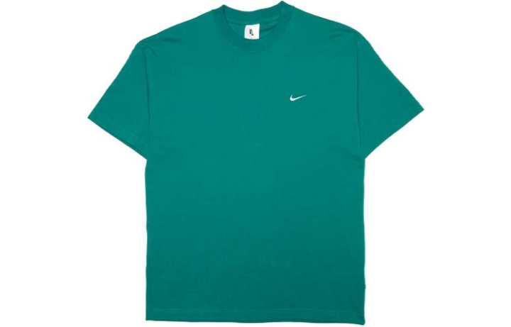 Nike Nike T Shirts Men's Green Crew Neck Moderate Straight Fit